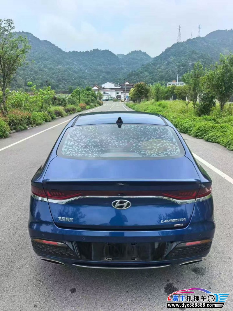 19年现代菲斯塔轿车抵押车出售