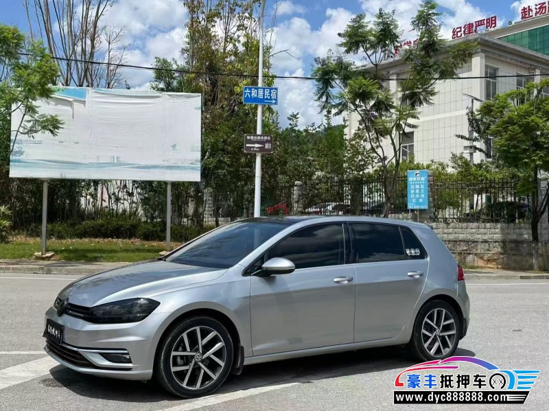 21年大众高尔夫轿车抵押车出售