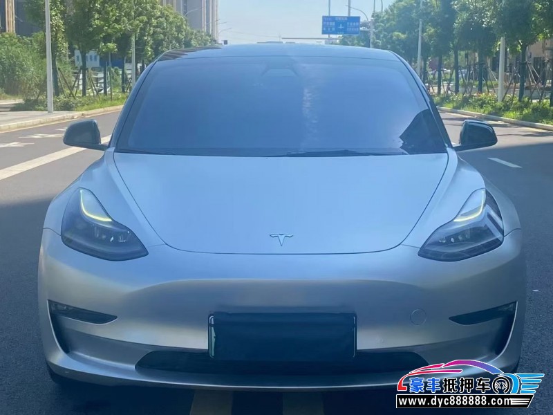 抵押车出售21年特斯拉MODEL 3轿车