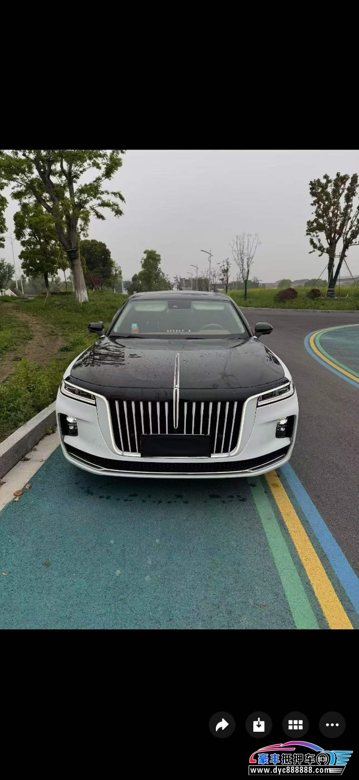 抵押车出售22年红旗H9轿车