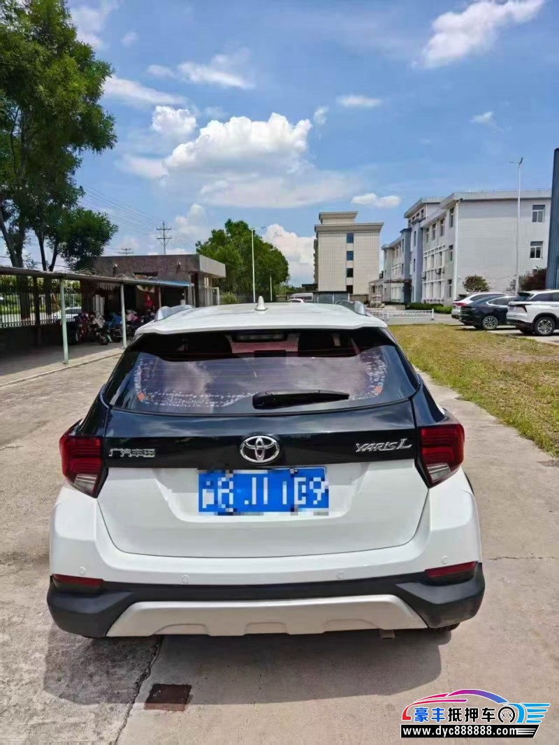 21年丰田YARiS L 致炫轿车抵押车出售