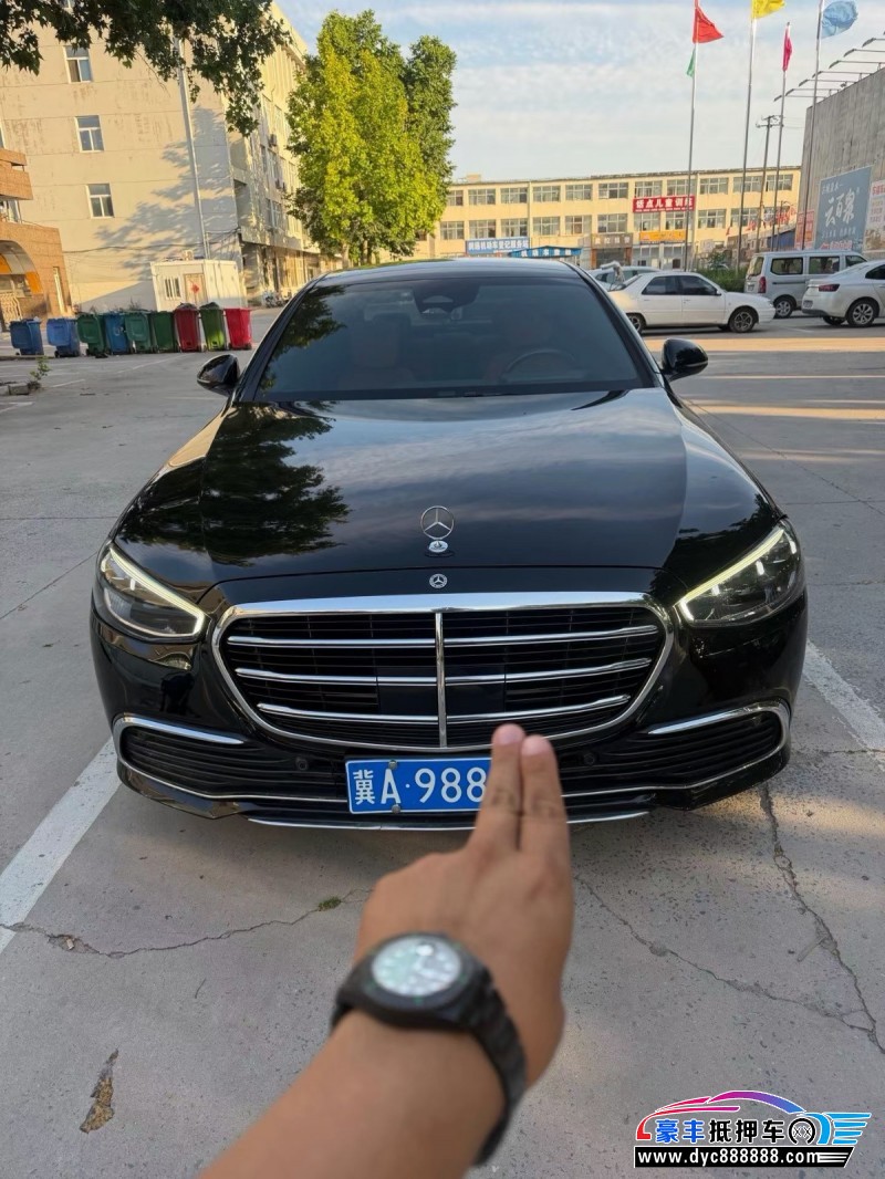 22年奔驰S轿车抵押车出售