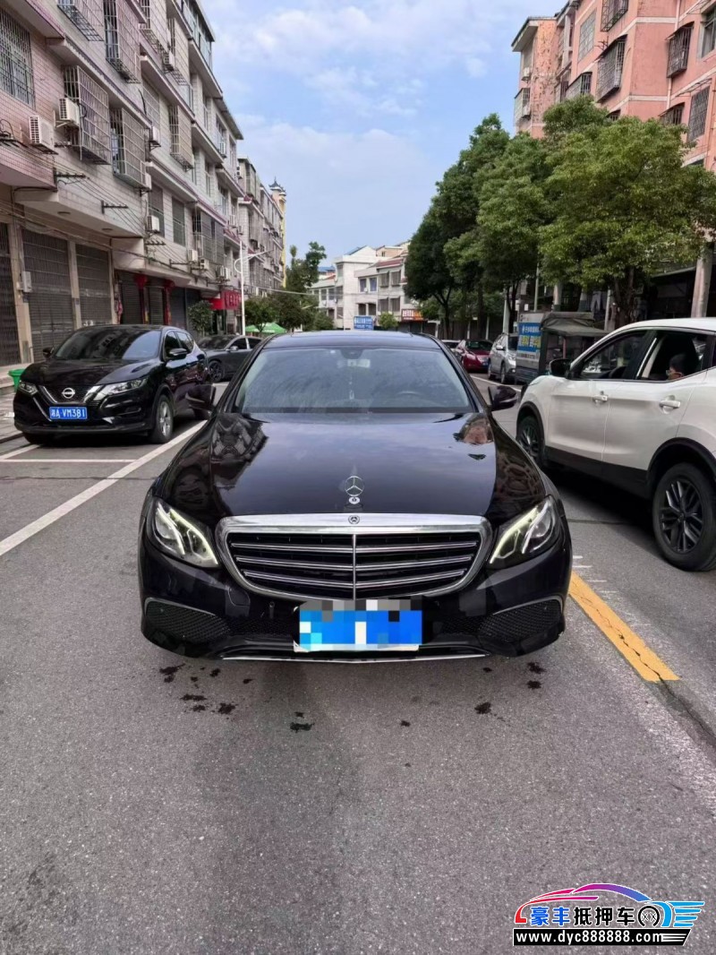19年奔驰E轿车抵押车出售