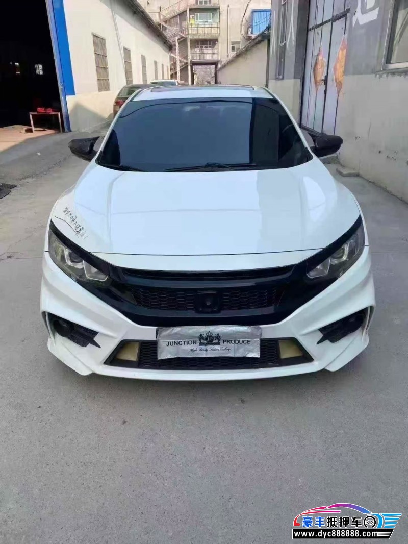 抵押车出售19年本田思域轿车