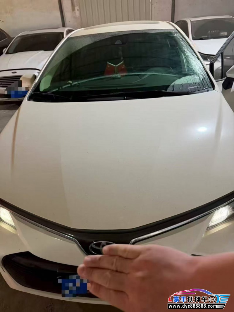 抵押车出售22年丰田卡罗拉轿车