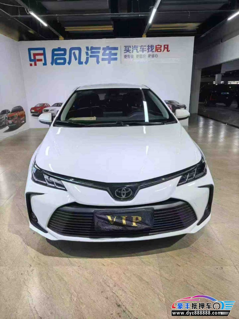 抵押车出售24年丰田卡罗拉轿车