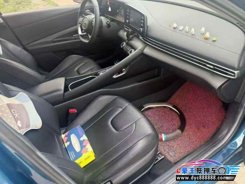 21年现代伊兰特轿车抵押车出售