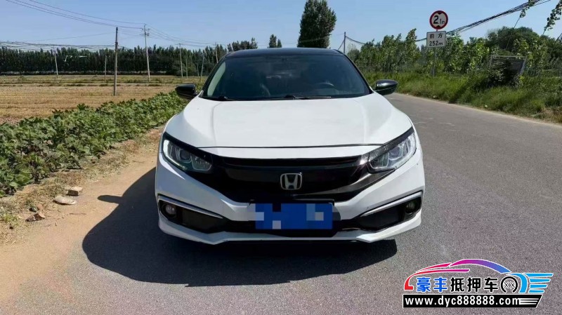 抵押车出售19年本田思域轿车