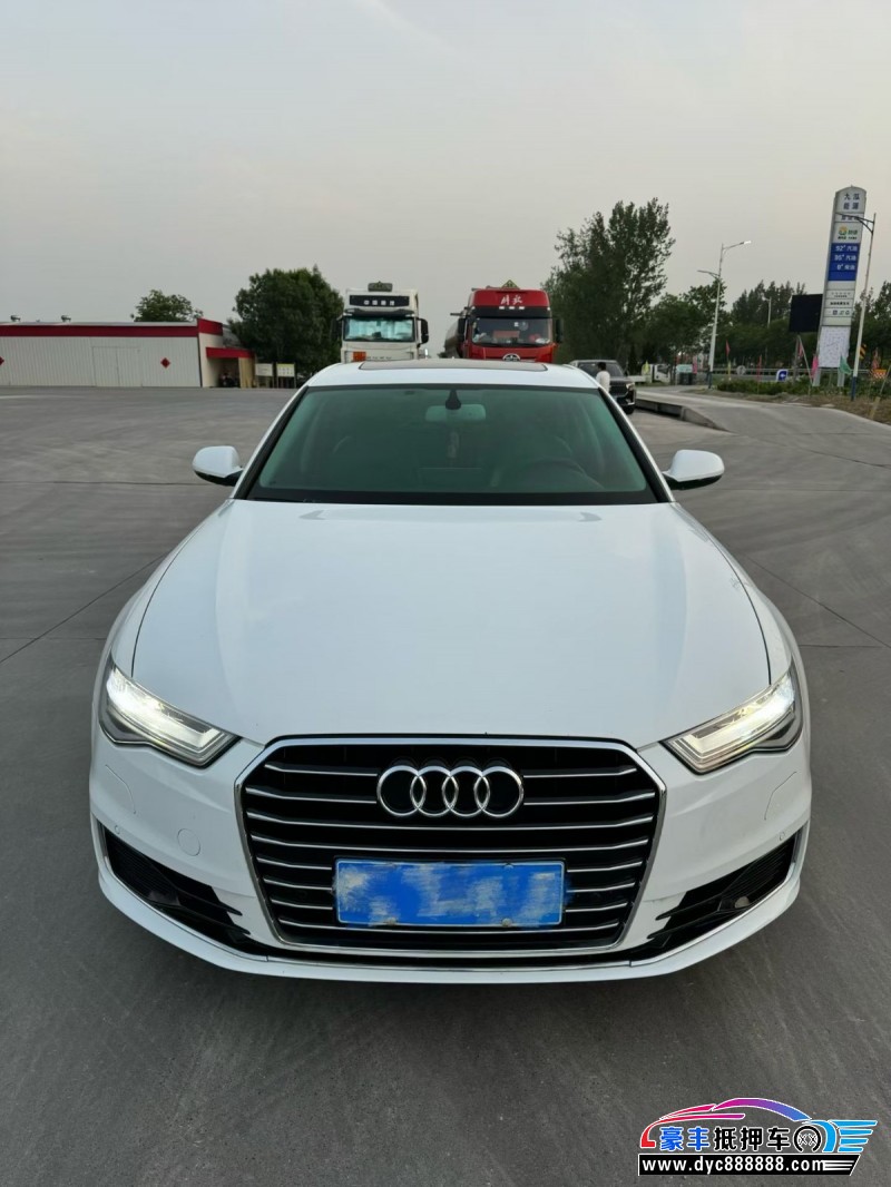 17年奥迪A6L轿车抵押车出售