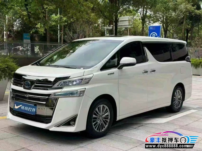 20年丰田威尔法轿车抵押车出售