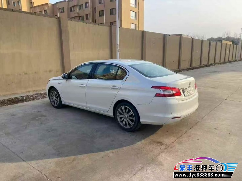 16年标致408轿车抵押车出售