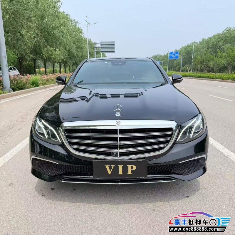 17年奔驰E轿车抵押车出售