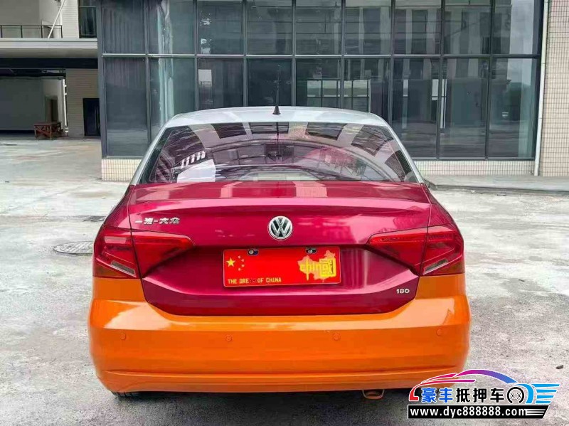 17年大众捷达轿车抵押车出售
