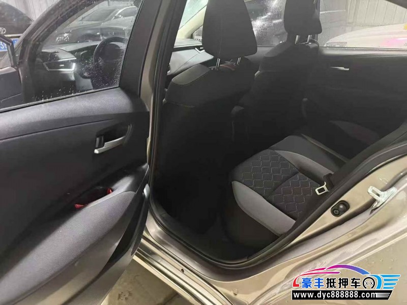 23年丰田卡罗拉轿车抵押车出售