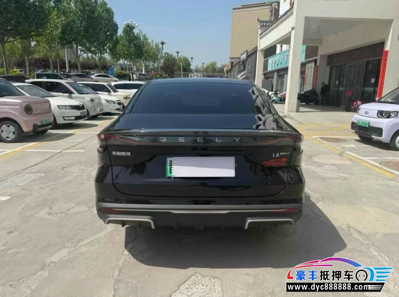 25年吉利银河L6轿车抵押车出售