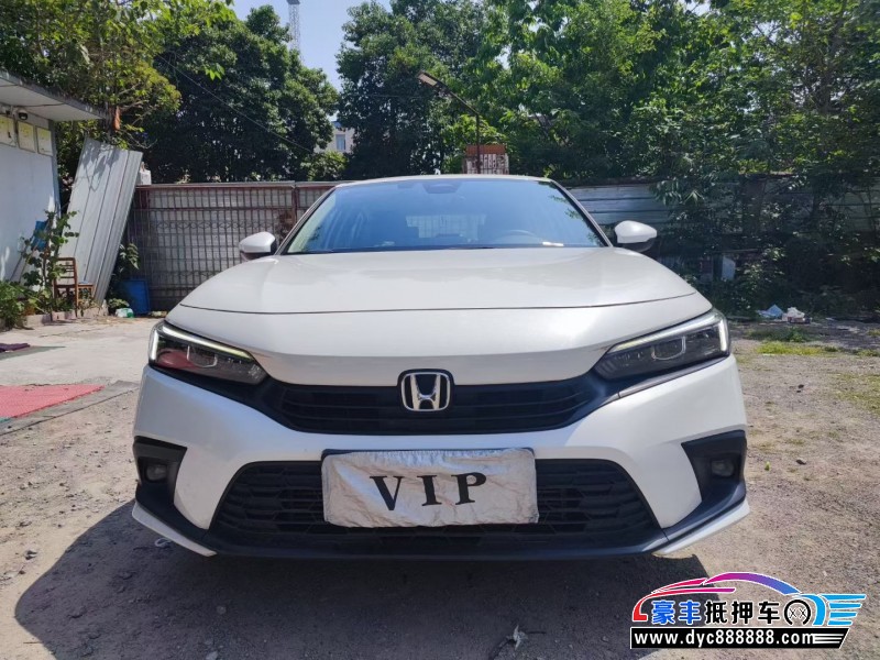 抵押车出售24年本田思域轿车