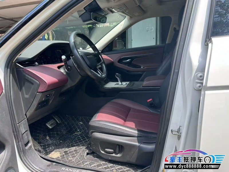 22年路虎揽胜极光轿车抵押车出售
