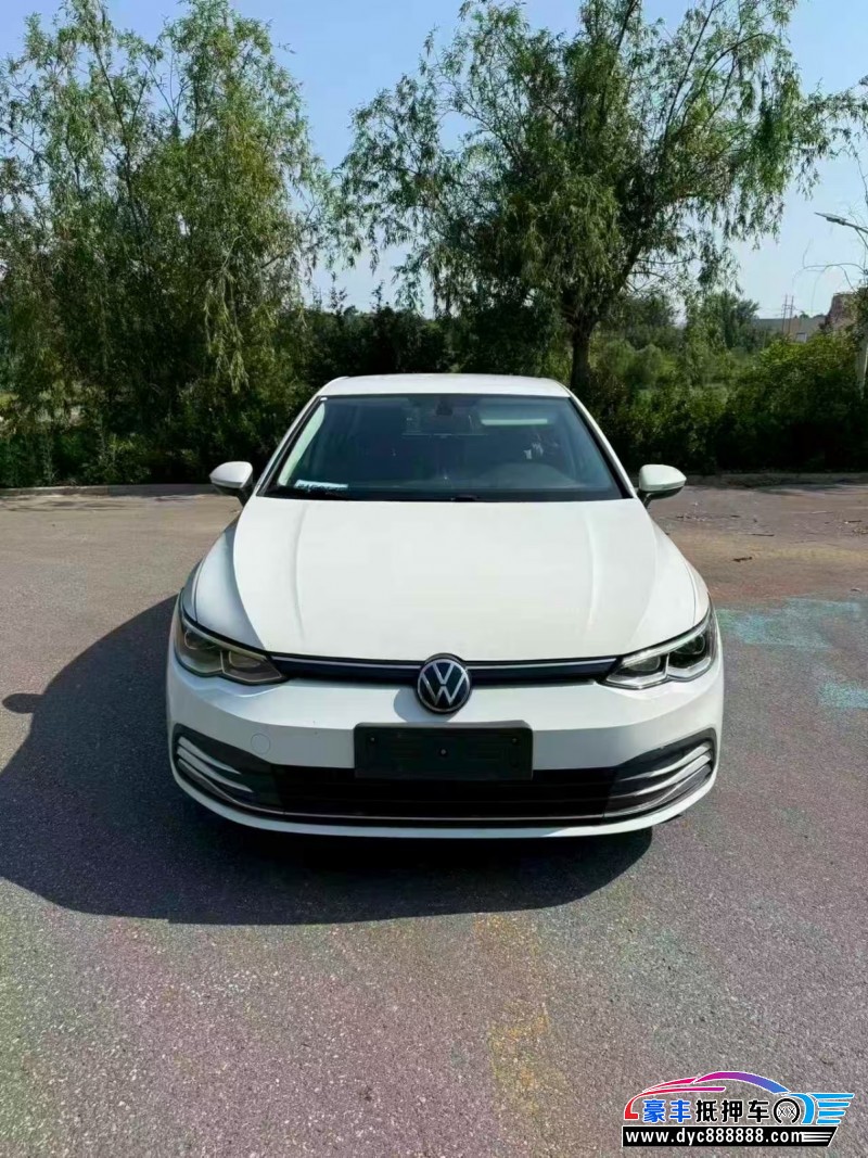抵押车出售23年大众高尔夫轿车