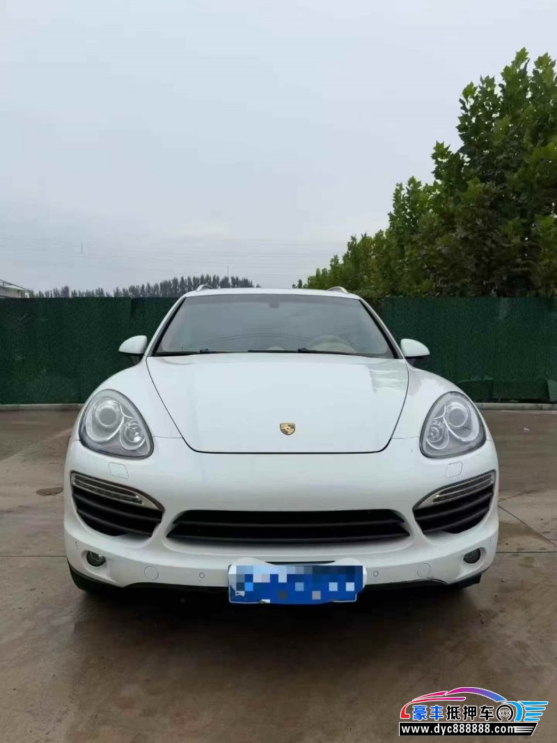 14年保时捷卡宴轿车抵押车出售
