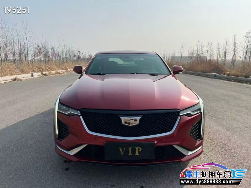 抵押车出售21年凯迪拉克CT4轿车
