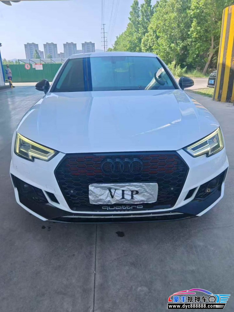 抵押车出售18年奥迪A4L轿车