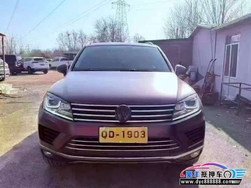 抵押车出售18年大众途锐轿车