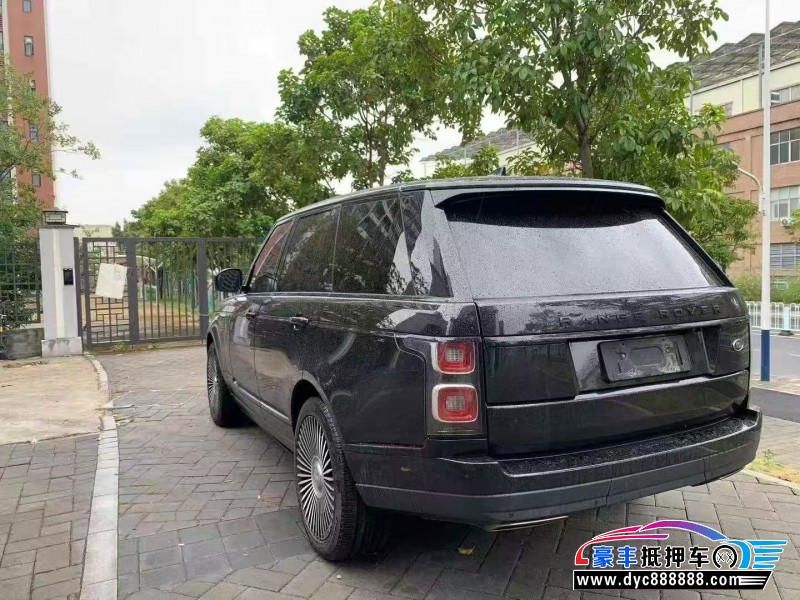22年路虎揽胜行政轿车抵押车出售