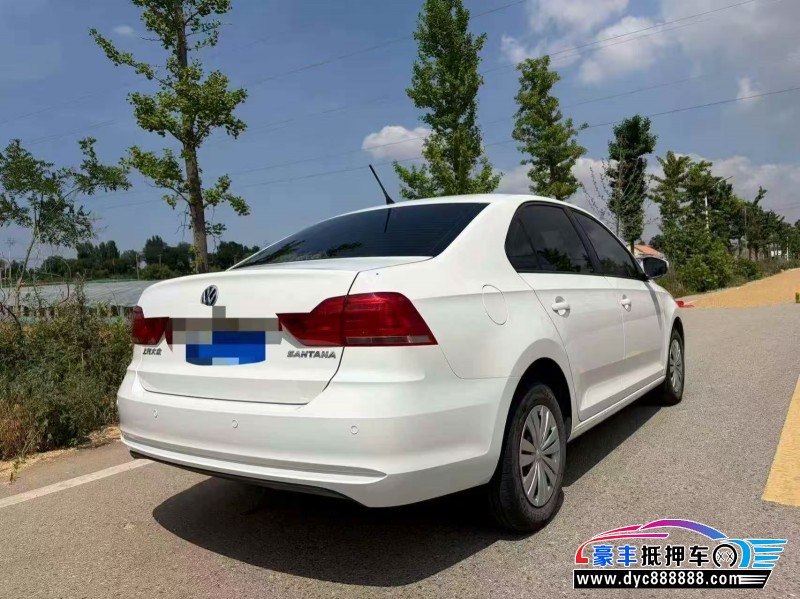 22年大众桑塔纳轿车抵押车出售