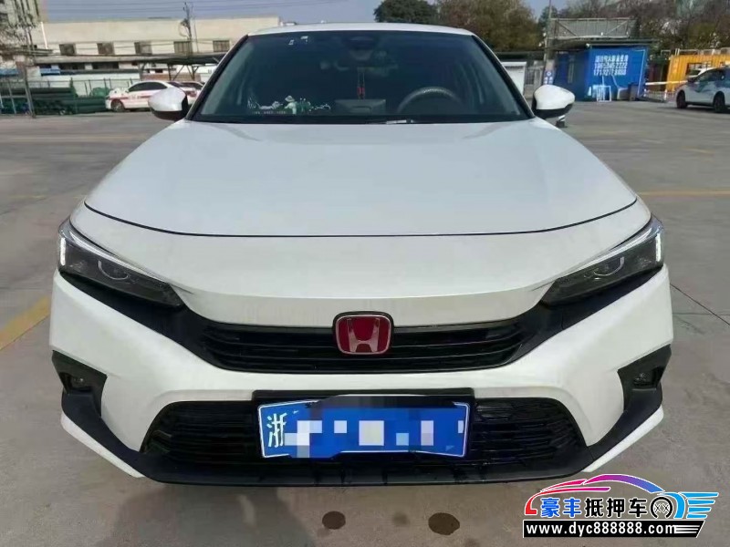 抵押车出售23年本田思域轿车