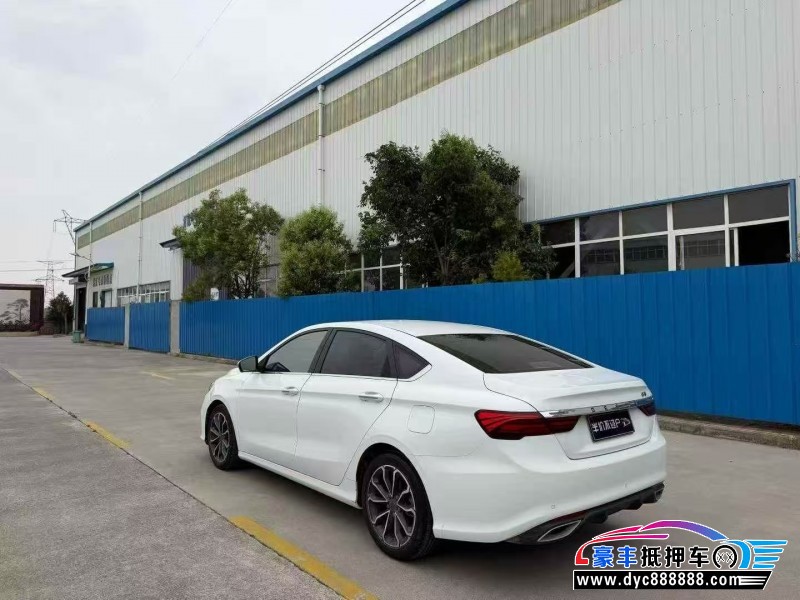 21年吉利缤瑞轿车抵押车出售