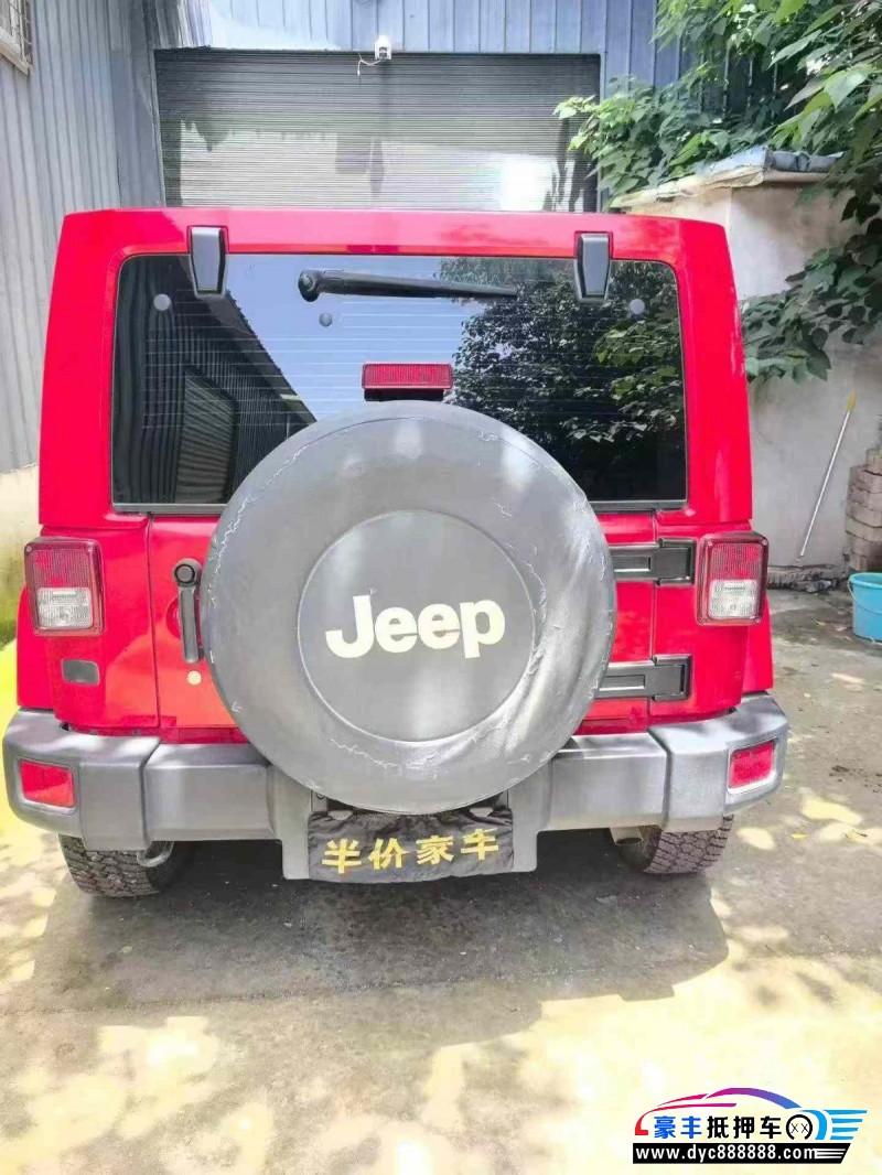 12年Jeep牧马人轿车抵押车出售