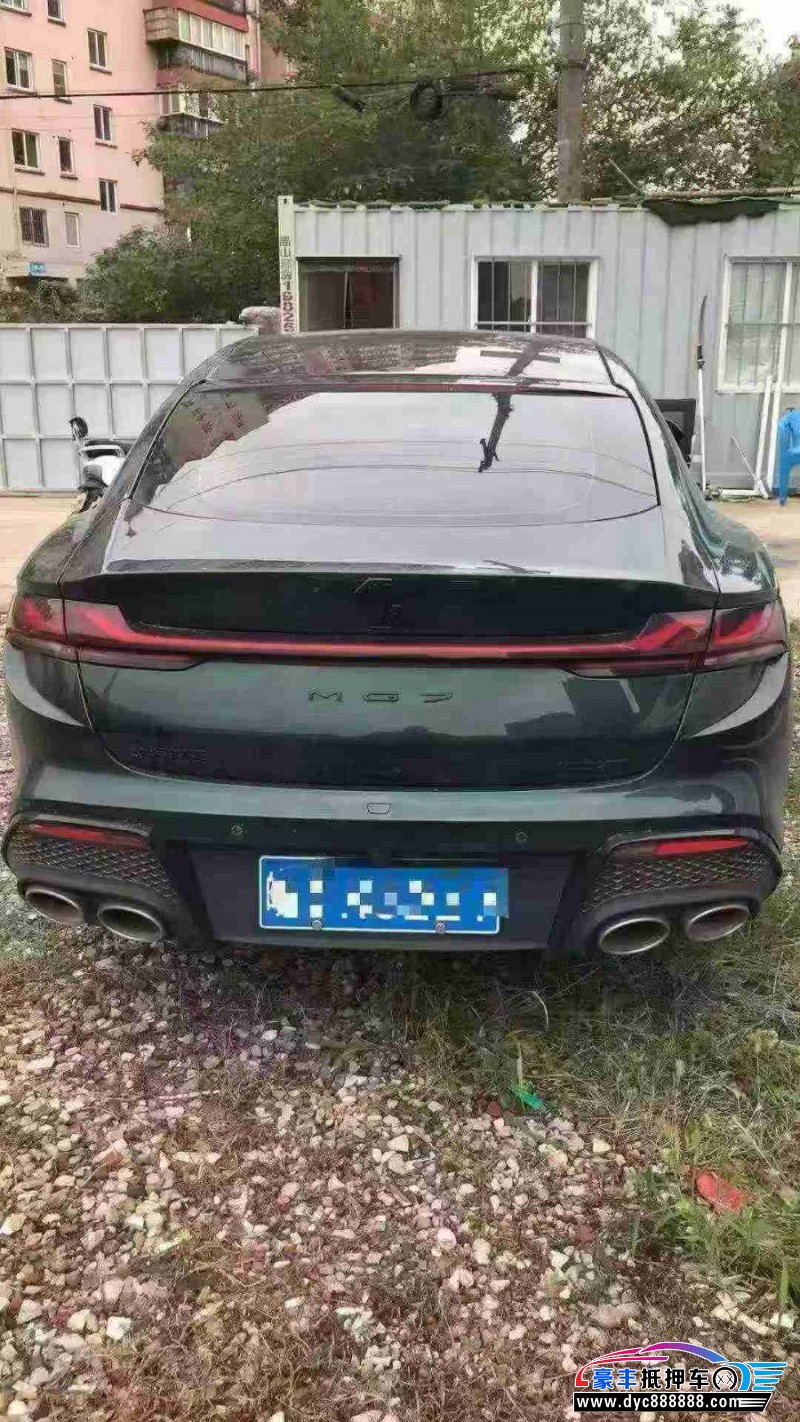 24年名爵7轿车抵押车出售