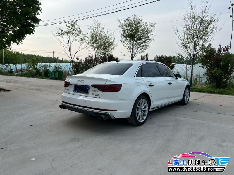 18年奥迪A4L轿车抵押车出售