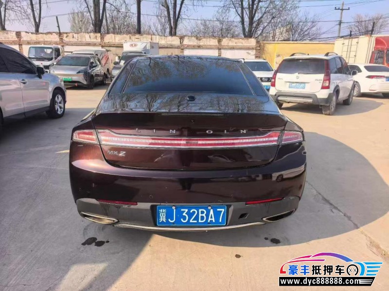 20年林肯MKZ轿车抵押车出售