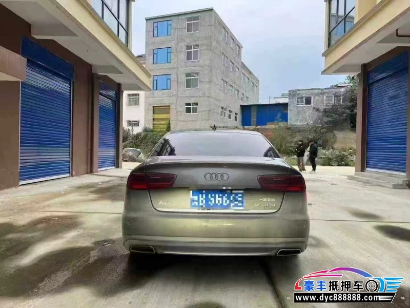 17年奥迪A6L轿车抵押车出售