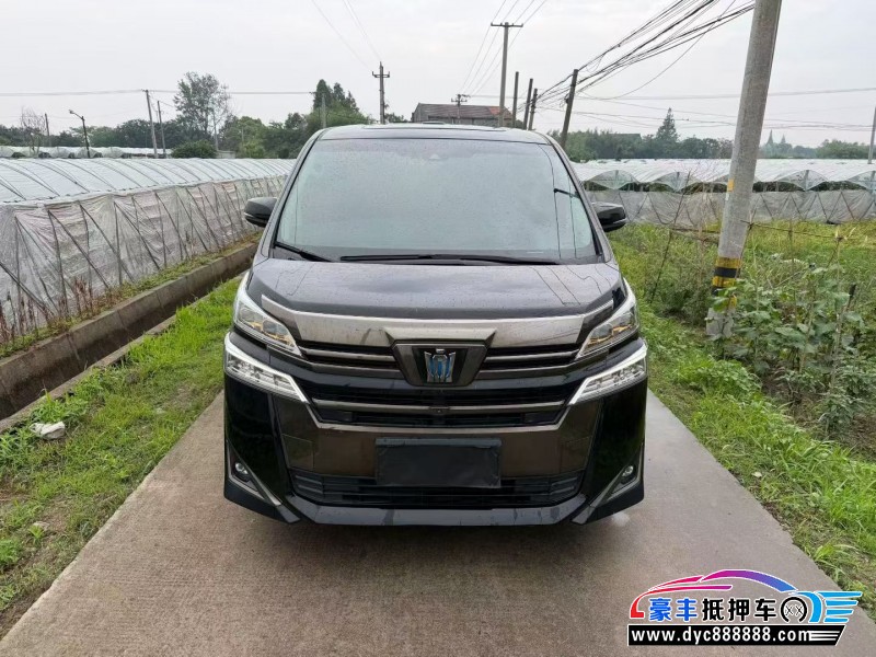 抵押车出售23年丰田威尔法轿车