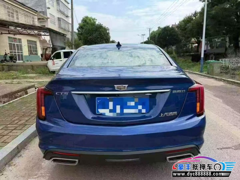 22年凯迪拉克CT5轿车抵押车出售