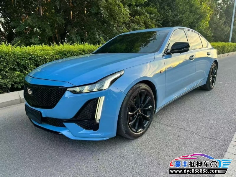 23年凯迪拉克CT5轿车抵押车出售