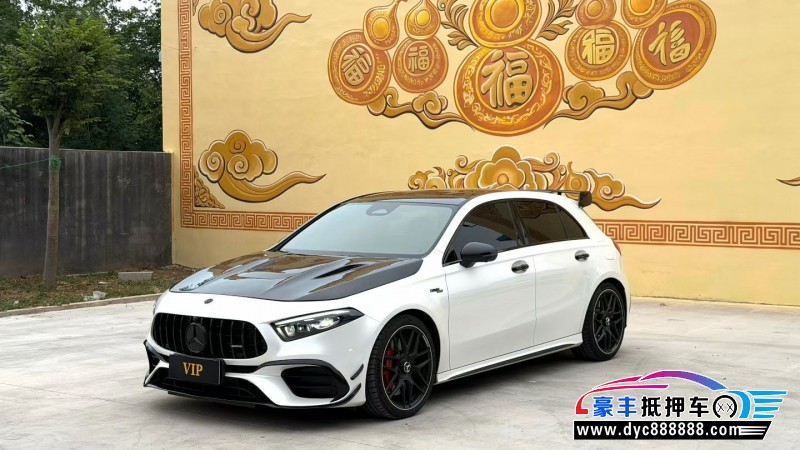 25年奔驰A级AMG轿车抵押车出售