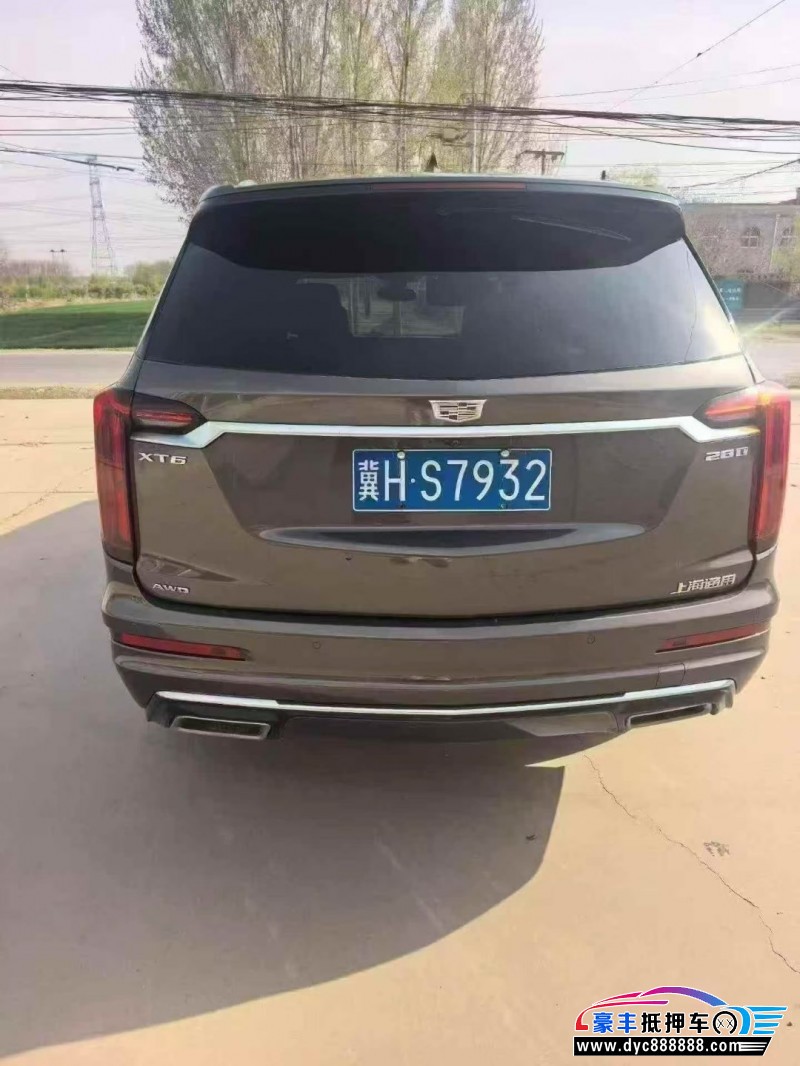 20年凯迪拉克xt6轿车抵押车出售