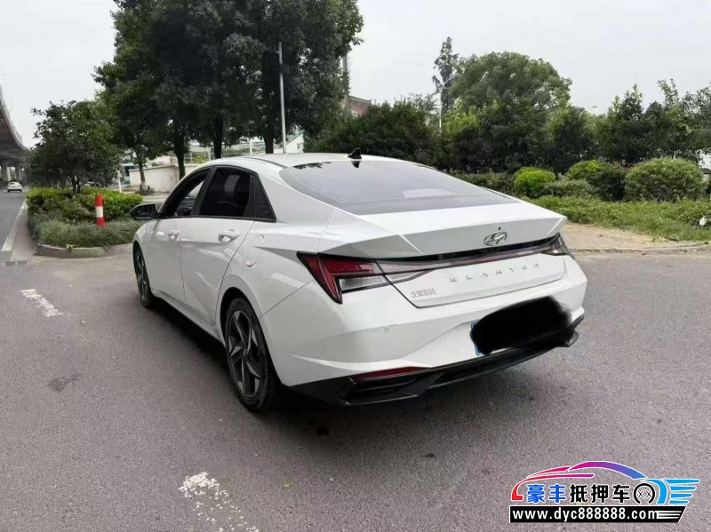23年现代伊兰特轿车抵押车出售