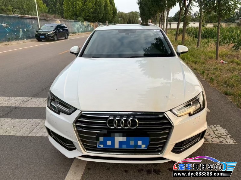 19年奥迪A4L轿车抵押车出售