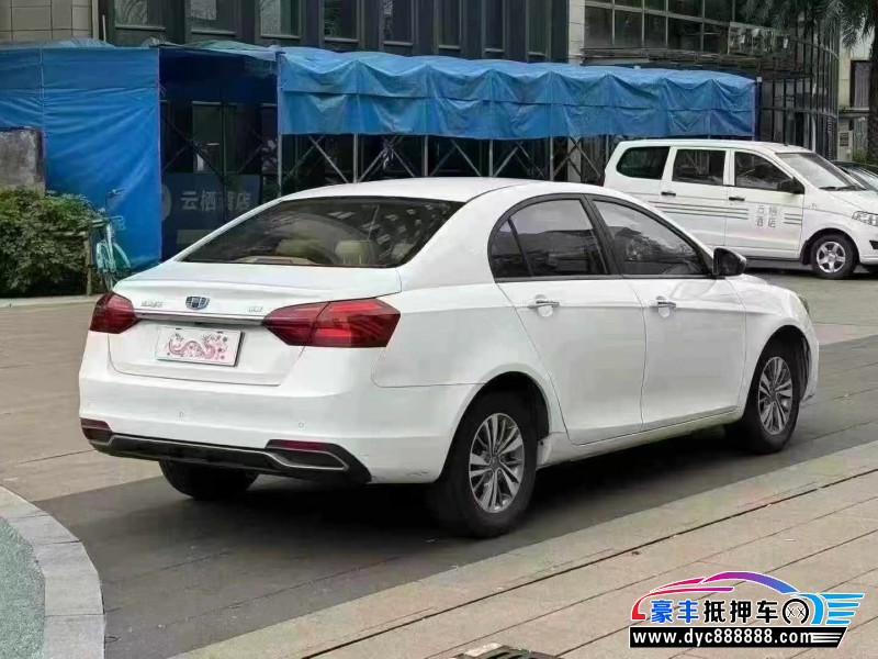19年吉利帝豪轿车抵押车出售