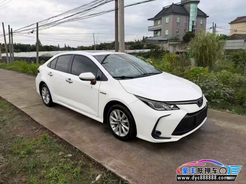 23年丰田卡罗拉轿车抵押车出售