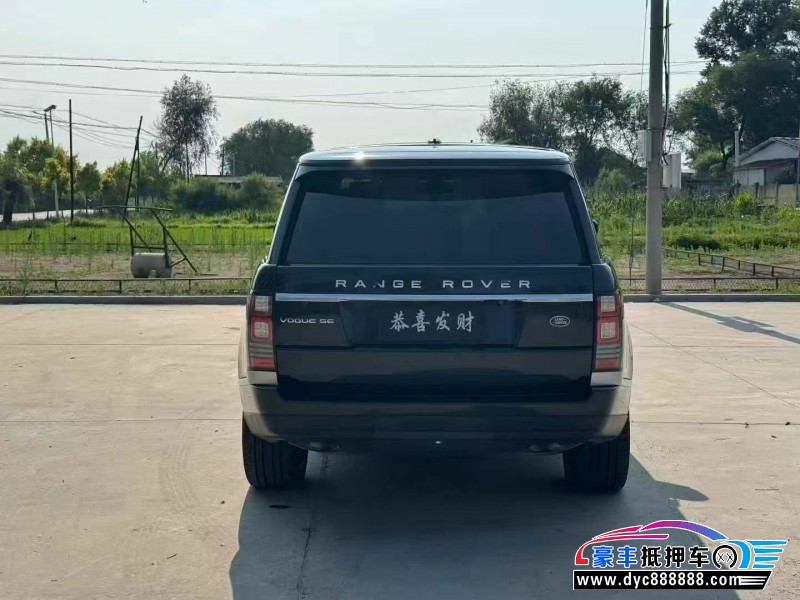 14年路虎揽胜行政SUV抵押车出售