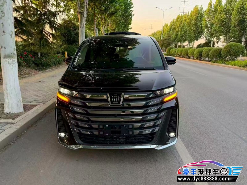 抵押车出售24年丰田威尔法轿车