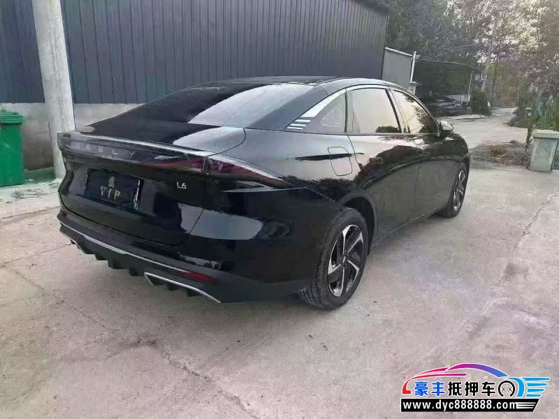 25年吉利银河L6轿车抵押车出售