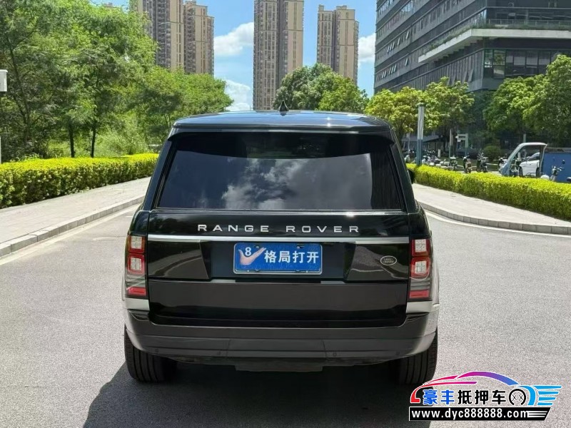 18年路虎揽胜行政轿车抵押车出售