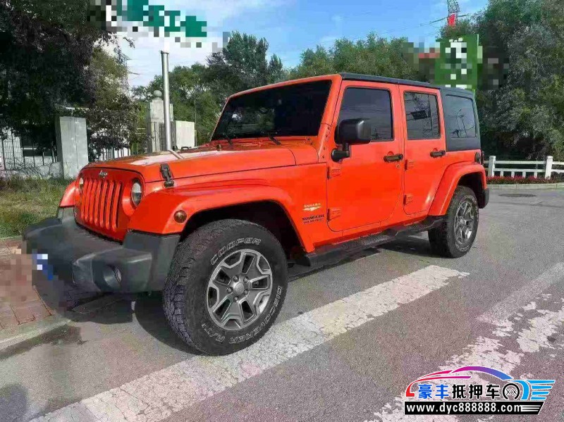 15年Jeep牧马人轿车抵押车出售
