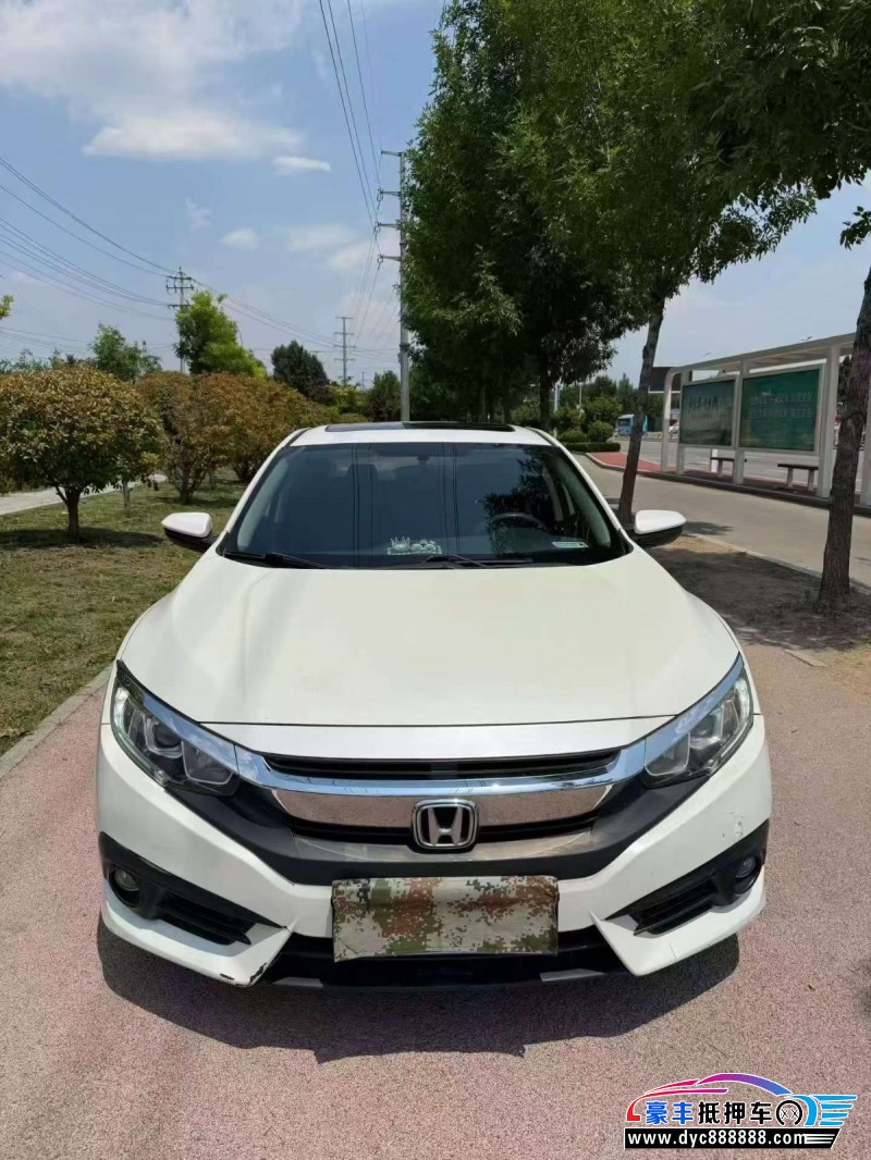 抵押车出售18年本田思域轿车